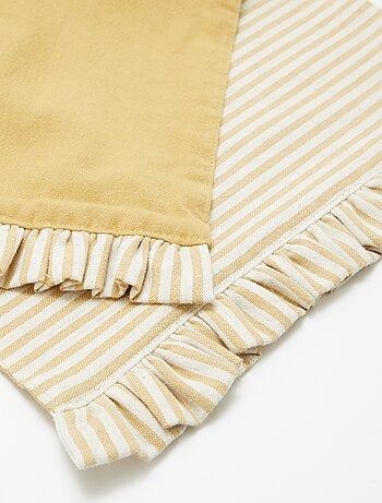 Pack de 2 manteles individuales (32 x 45 cm) con volantes