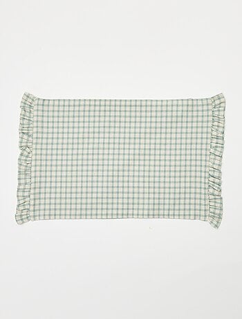 Pack de 2 manteles individuales (32 x 45 cm) con volantes