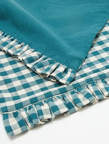 Pack de 2 manteles individuales (32 x 45 cm) con volantes