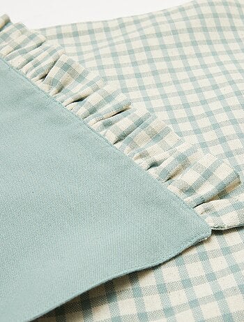 Pack de 2 manteles individuales (32x45 cm) con volantes