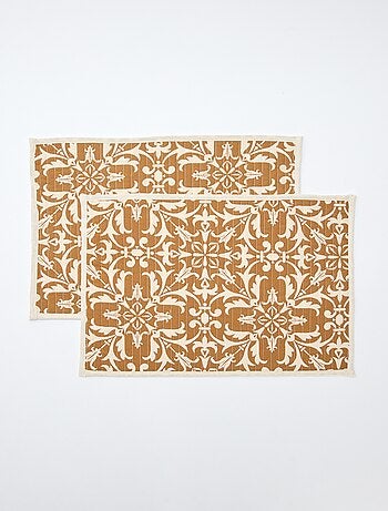 pack de 2 manteles individuales acolchados (30x45 cm) - Kiabi Home