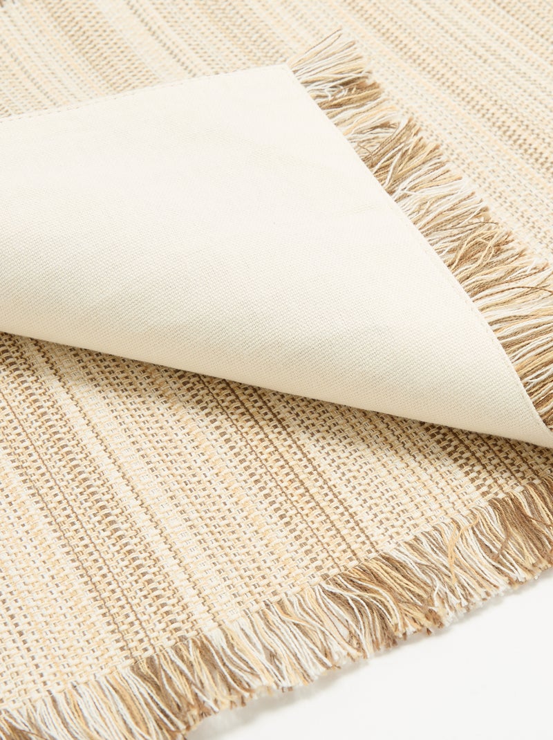 Pack de 2 manteles individuales Beige - Kiabi