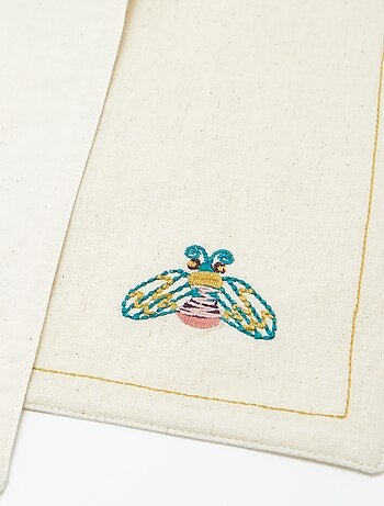 Pack de 2 manteles individuales de lino mixto - Kiabi Home