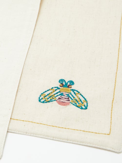 Pack de 2 manteles individuales de mezcla de lino  - Kiabi Home - Kiabi