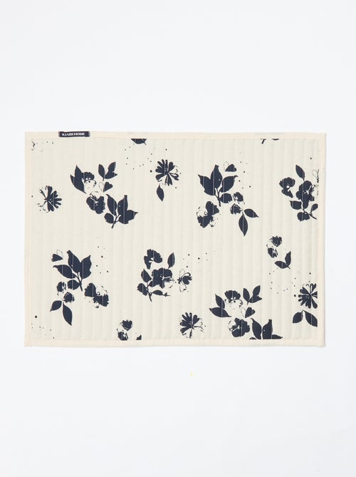 Pack de 2 manteles individuales estampados - Kiabi Home - Kiabi Pack de 2 manteles individuales estampados - Kiabi Home - Kiabi