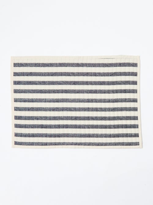 Pack de 2 manteles individuales estampados 32 x 45 cm - Kiabi Home - Kiabi