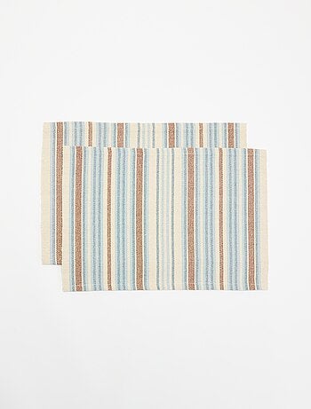 Pack de 2 manteles individuales rectangulares