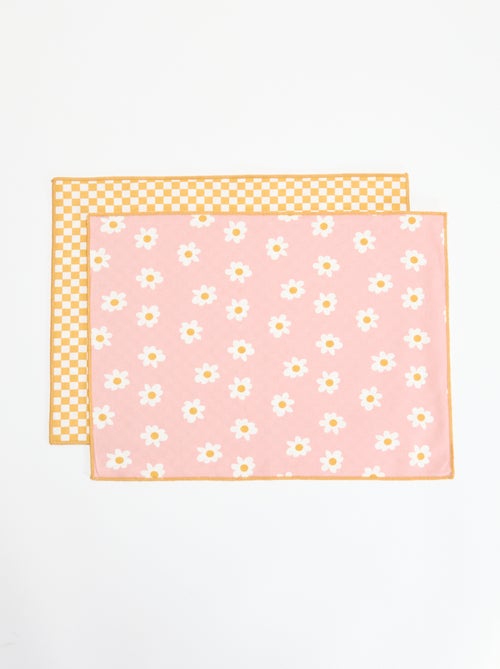 Pack de 2 manteles individuales - Kiabi