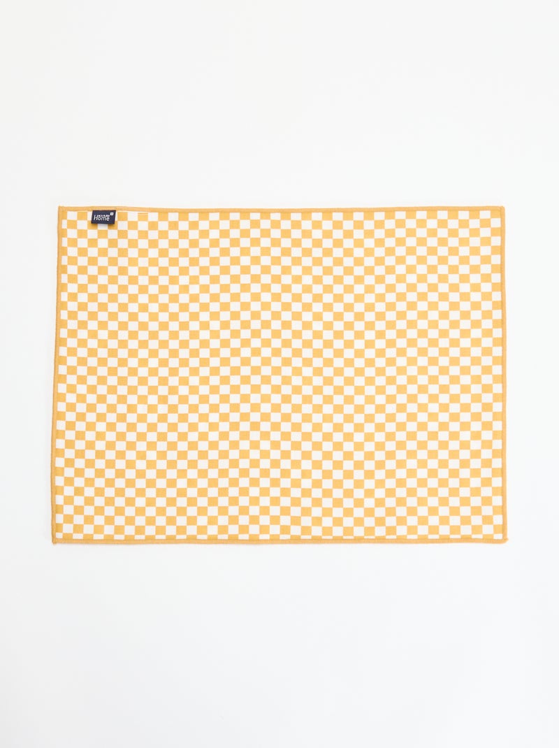 Pack de 2 manteles individuales Rosa - Kiabi