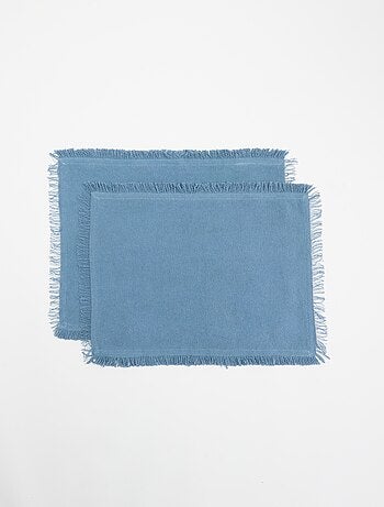 Pack de 2 manteles individuales tejidos - Kiabi Home