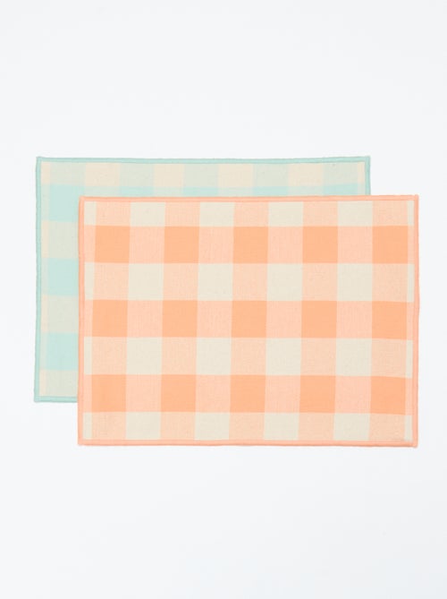 Pack de 2 manteles individuales - Kiabi