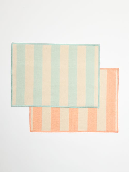 Pack de 2 manteles individuales - Kiabi