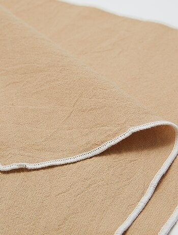 Pack de 2 manteles individuales/servilletas lisos 2 en 1 (32x40 cm) - Kiabi Home