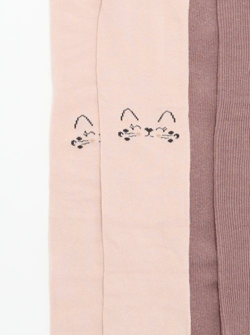 Pack de 2 medias con diseño - Kiabi