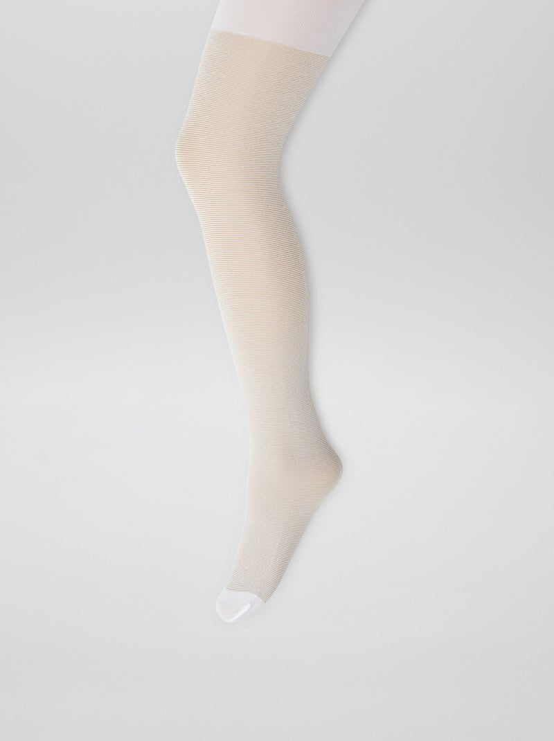 Pack de 2 medias finas de fantasía AMARILLO - Kiabi