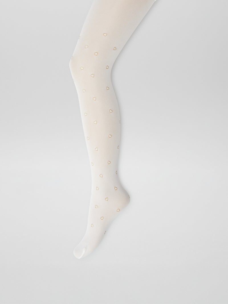 Pack de 2 medias finas de fantasía AMARILLO - Kiabi