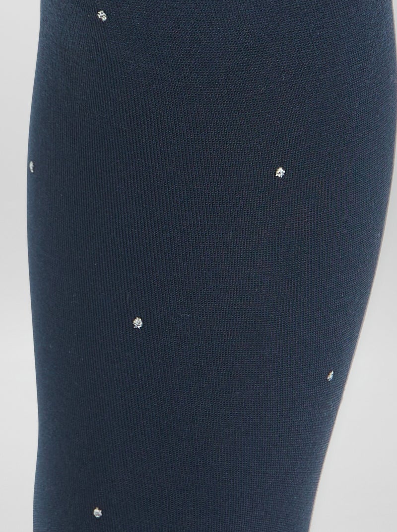 Pack de 2 medias finas de fantasía BLANCO - Kiabi