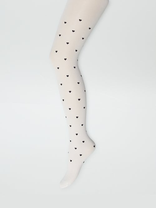 Pack de 2 medias finas de fantasía - Kiabi