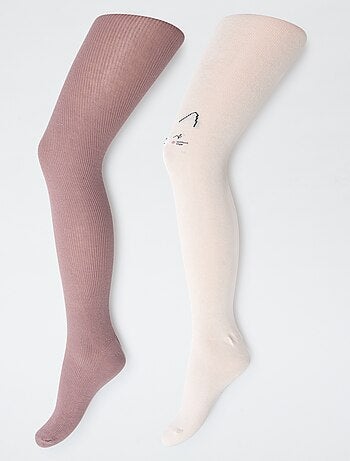 Pack de 2 leotardos 'panda'