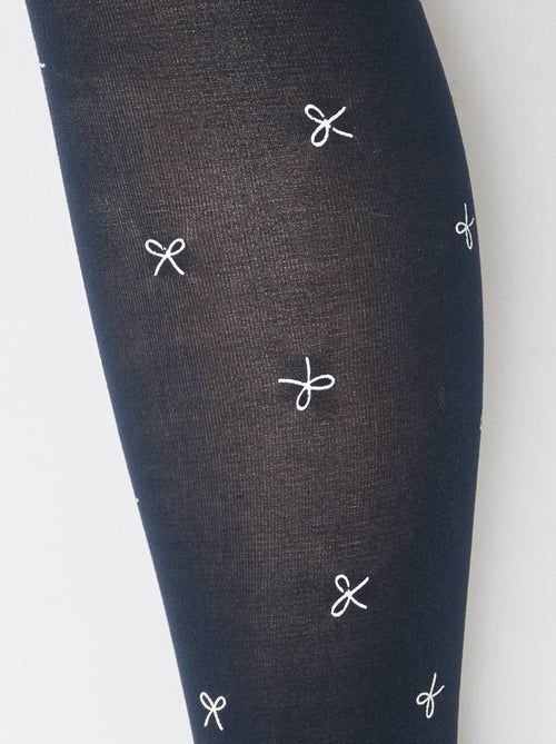 Pack de 2 medias ligeras estampadas - Kiabi