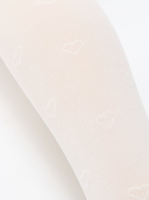 Pack de 2 medias ligeras estampadas - Kiabi