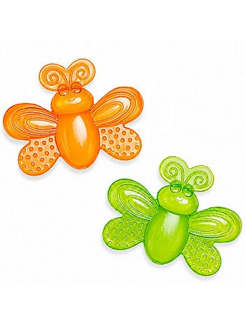 Pack de 2 mordedores refrigerantes en forma de mariposa | Bo Jungle