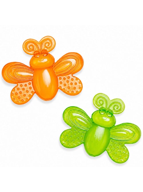 Pack de 2 mordedores refrigerantes en forma de mariposa | bo jungle - Kiabi
