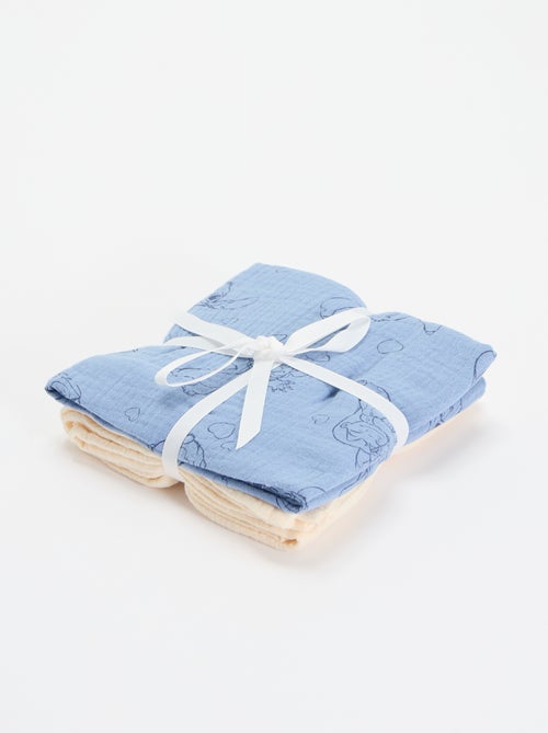 Pack de 2 muselinas 'Disney' - Kiabi Pack de 2 muselinas 'Disney' - Kiabi
