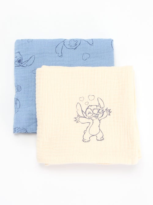 Pack de 2 muselinas 'Disney' - Kiabi Pack de 2 muselinas 'Disney' - Kiabi