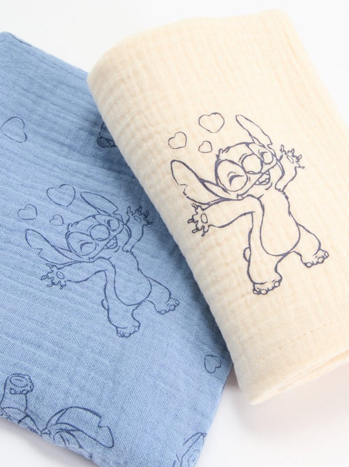 Pack de 2 muselinas 'Disney' - Kiabi Pack de 2 muselinas 'Disney' - Kiabi
