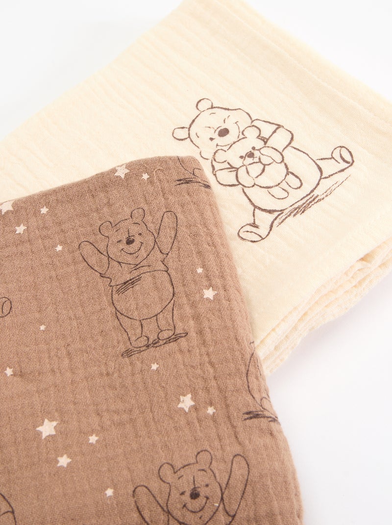 Pack de 2 muselinas 'Disney' Beige - Kiabi