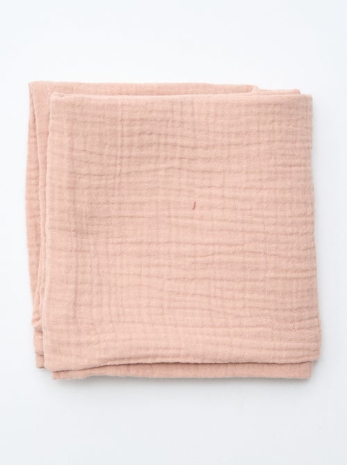 Pack de 2 muselinas 'Disney' 'Marie' de doble gasa de algodón 60x60 cm - Kiabi