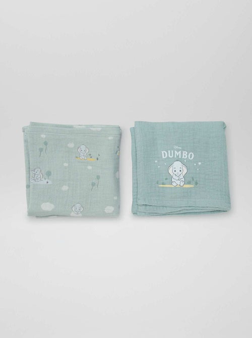 Pack de 2 muselinas 'Dumbo' 'Disney' - Kiabi
