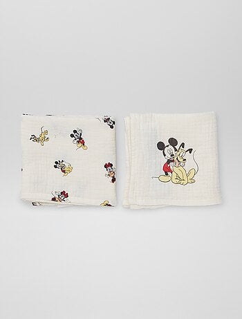 Pack de 2 muselinas 'Mickey' 'Disney'