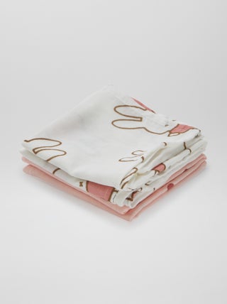 Pack de 2 muselinas 'Miffy'