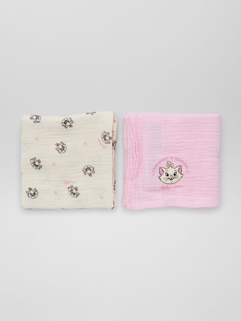 Pack de 2 muselinas para bebé 'Disney' BLANCO - Kiabi
