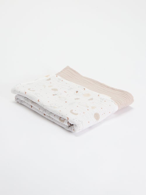 Pack de 2 muselinas 'Petit Béguin' - Kiabi