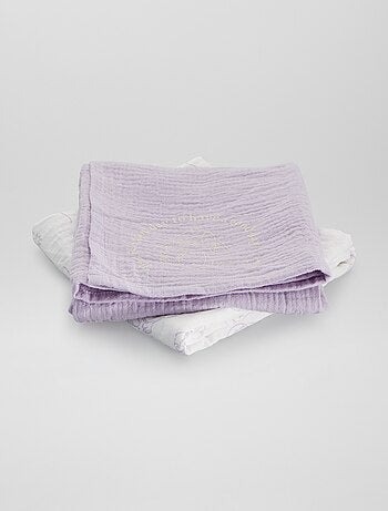 Pack de 2 muselinas 'Stitch'