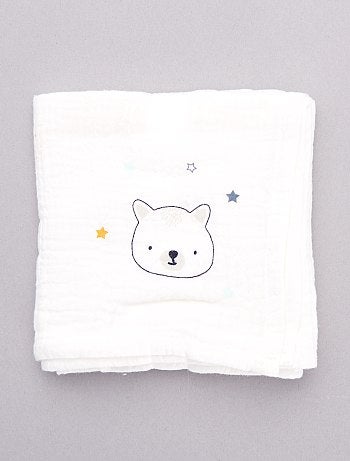 Pack de 2 muselinas 'zorro' - Kiabi