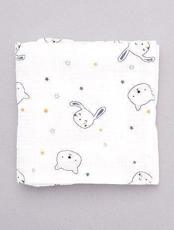 Pack de 2 muselinas 'zorro' - Kiabi