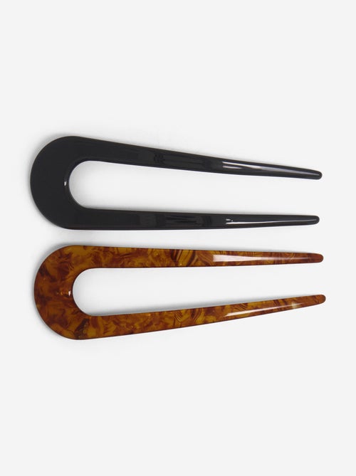 Pack de 2 palillos para moños - Kiabi Pack de 2 palillos para moños - Kiabi