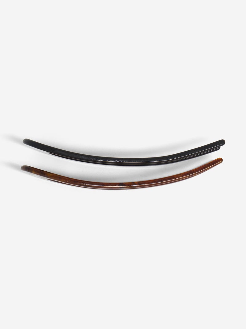 Pack de 2 palillos para moños Negro - Kiabi
