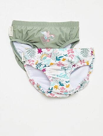 Pack de 2 pañales de baño
