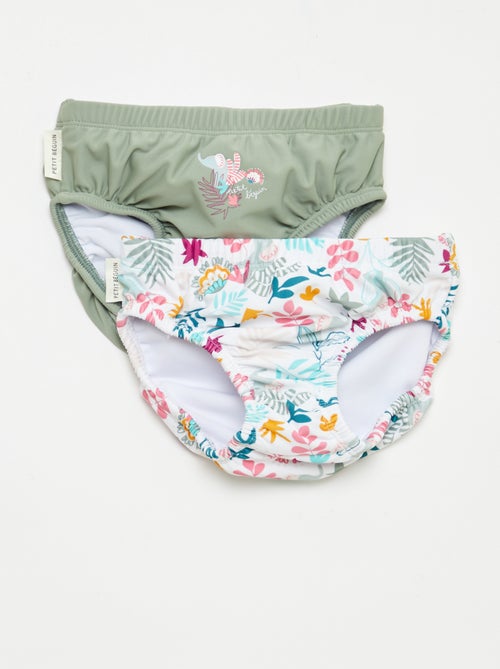 Pack de 2 pañales de baño - Kiabi