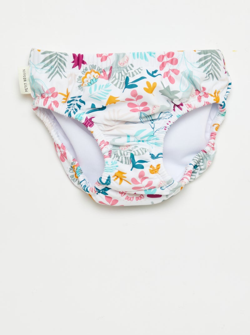 Pack de 2 pañales de baño Rosa - Kiabi