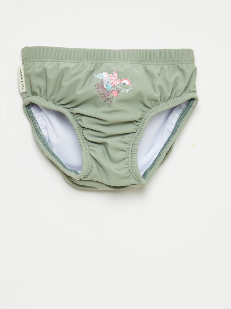 Pack de 2 pañales de baño Rosa - Kiabi