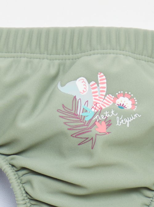 Pack de 2 pañales de baño - Kiabi