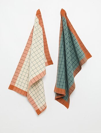 Pack de 2 paños de cocina - KIABI Home