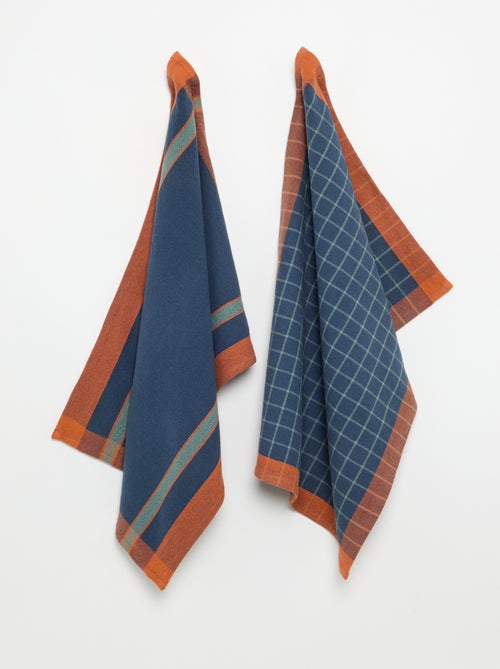 Pack de 2 paños de cocina - KIABI Home - Kiabi