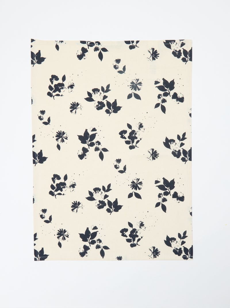 Pack de 2 paños de cocina - Kiabi Home Beige - Kiabi